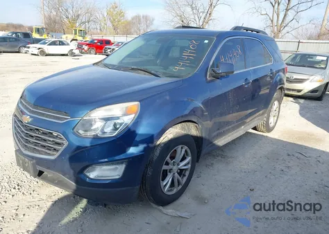 2017 Chevrolet Equinox Lt из США, поврежденный, VIN 2GNFLFE32H6205207